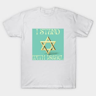 I stand with Israel, support Israel T-Shirt